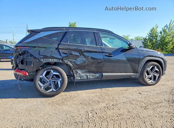 KM8JDDA26NU044810 2022 HYUNDAI TUCSON Black Trasero derecho