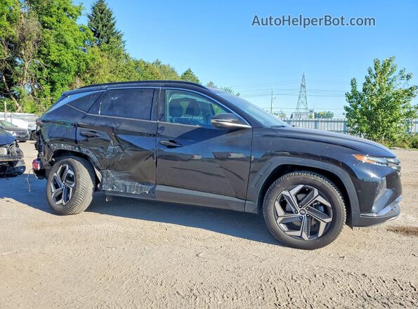 KM8JDDA26NU044810 2022 HYUNDAI TUCSON Black Delantero derecho