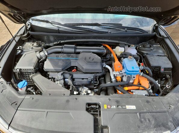 KM8JDDD2XSU333583 2025 HYUNDAI TUCSON Blue Շարժիչի բաժամունքի տեսք