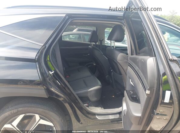 KM8JECA10NU083696 2022 HYUNDAI TUCSON HYBRID Black Вид наклейки з VIN-кодом