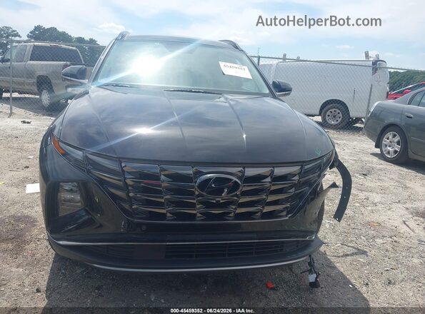 KM8JECA10NU083696 2022 HYUNDAI TUCSON HYBRID Black Вид щитка приладів