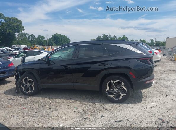KM8JECA10NU083696 2022 HYUNDAI TUCSON HYBRID Black Панорамний вид салону 360°