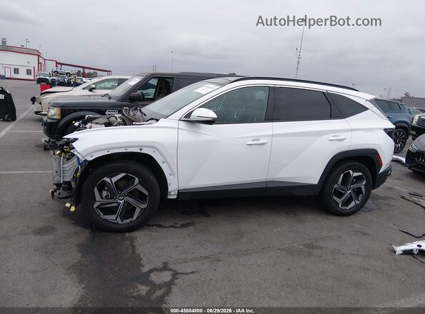 KM8JECA10PU133595 2023 HYUNDAI TUCSON HYBRID White 