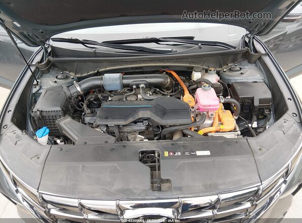 KM8JECA11PU097240 2023 HYUNDAI TUCSON HYBRID Gray Вид ззаду