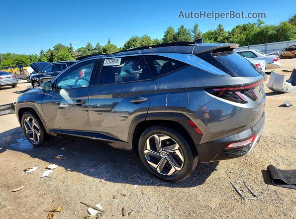 KM8JECA15NU074749 2022 HYUNDAI TUCSON Gray უკანა მარცხენა