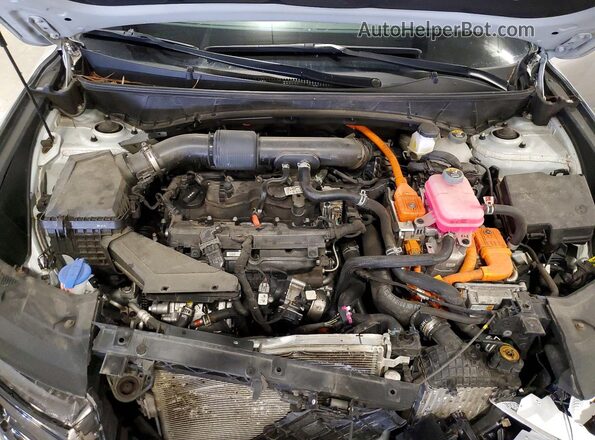 KM8JECA17PU128524 2023 HYUNDAI TUCSON Серебряный Вид подкапотного пространства