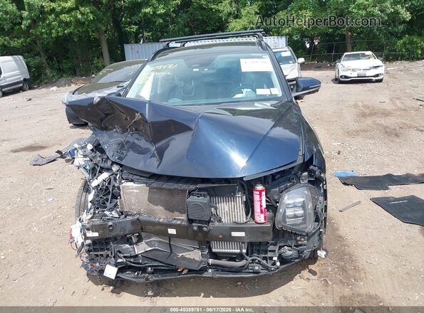 KM8JECA18NU053281 2022 HYUNDAI TUCSON HYBRID Blue Widok zestawu wskaźników