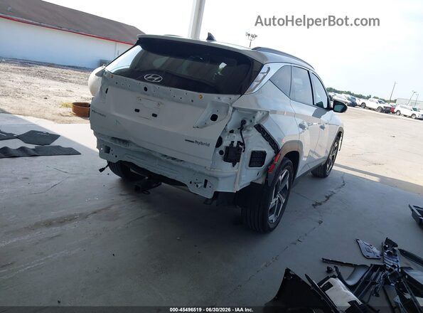 KM8JECA18PU126247 2023 HYUNDAI TUCSON HYBRID White Задня права чверть