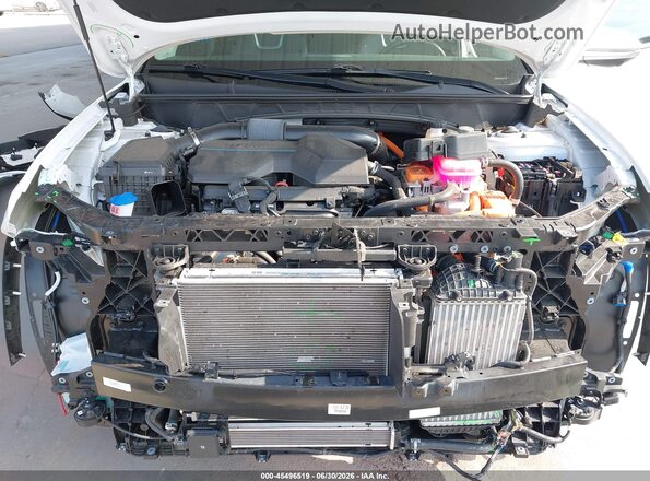KM8JECA18PU126247 2023 HYUNDAI TUCSON HYBRID White Вид ззаду