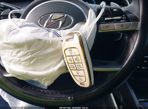 KM8JECA19NU077380 2022 HYUNDAI TUCSON HYBRID Черный Вид панели приборов