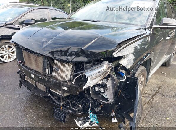 KM8JECA19NU077380 2022 HYUNDAI TUCSON HYBRID Черный Вид спереди