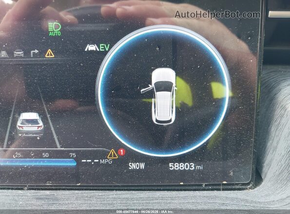 KM8JECA19NU077380 2022 HYUNDAI TUCSON HYBRID Черный Вид задних сидений