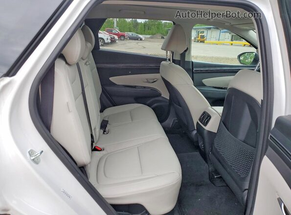 KM8JECD13RU146906 2024 HYUNDAI TUCSON White უკანა სალონის ხედი