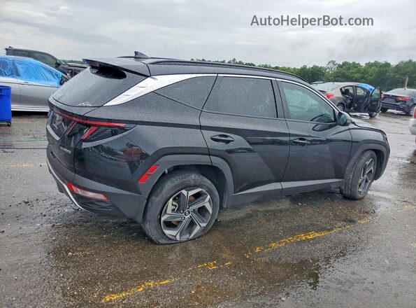 KM8JECD14RU187108 2024 HYUNDAI TUCSON Черный Задняя правая четверть