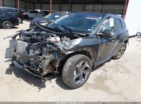 KM8JECD15RU223971 2024 HYUNDAI TUCSON HYBRID Gray Przód lewy