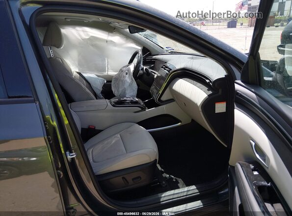 KM8JECD15RU223971 2024 HYUNDAI TUCSON HYBRID Gray Widok wnętrza z przodu