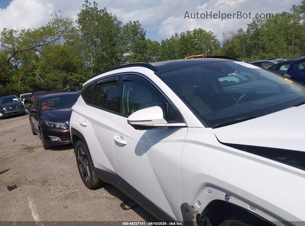 KM8JECD1XRU146871 2024 HYUNDAI TUCSON HYBRID White Vista interior trasera