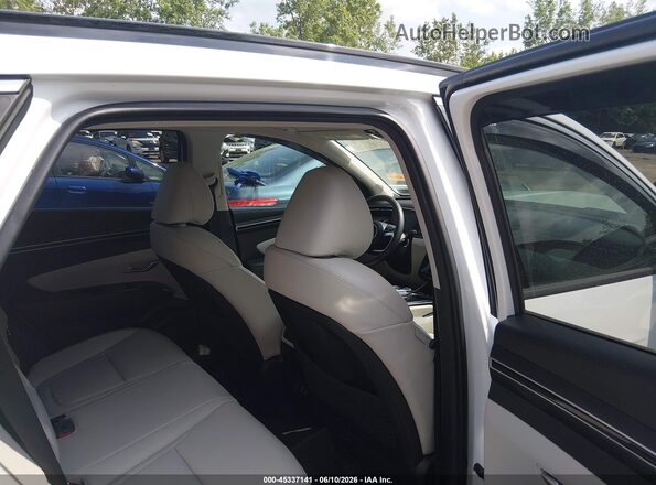 KM8JECD1XRU146871 2024 HYUNDAI TUCSON HYBRID White Vista de la etiqueta del VIN
