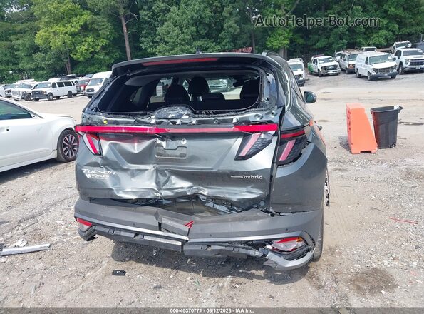 KM8JEDD19SU337841 2025 HYUNDAI TUCSON HYBRID Gray Front view