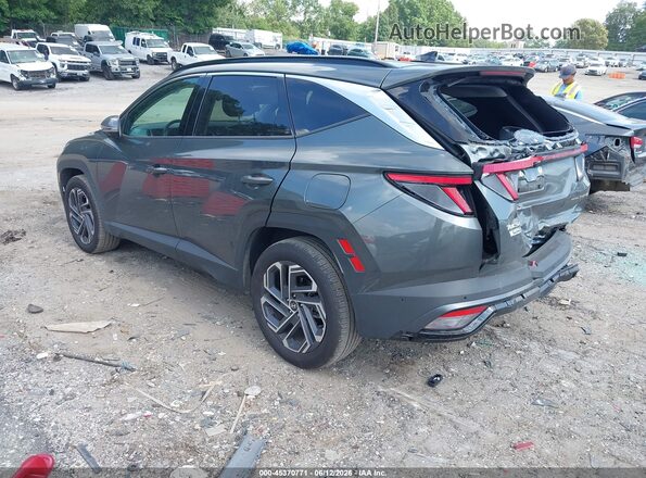 KM8JEDD19SU337841 2025 HYUNDAI TUCSON HYBRID Gray Rear left