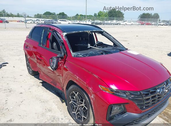 KM8JF3AE1PU246021 2023 HYUNDAI TUCSON Red Widok z przodu