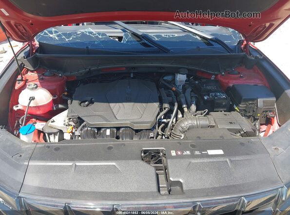 KM8JF3AE1PU246021 2023 HYUNDAI TUCSON Red Widok z tyłu