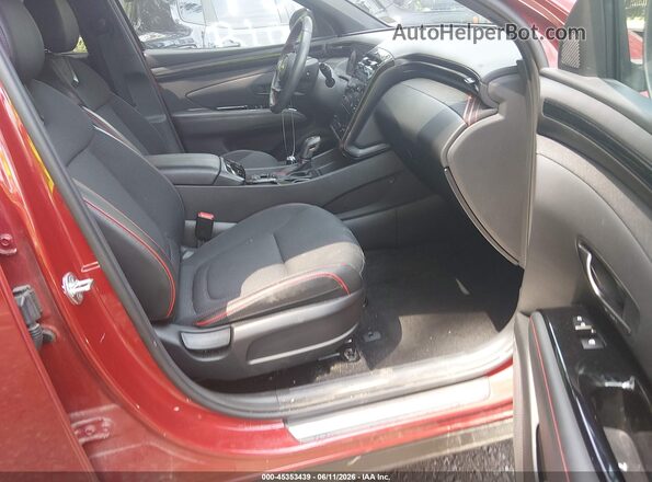 KM8JF3AE5NU169781 2022 HYUNDAI TUCSON Красный Вид салона спереди