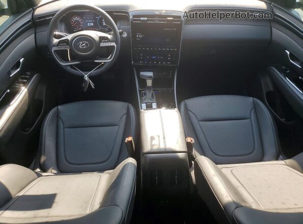 KM8JF3DEXRU276391 2024 HYUNDAI TUCSON White Dashboard view