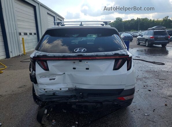 KM8JF3DEXRU276391 2024 HYUNDAI TUCSON White Rear view