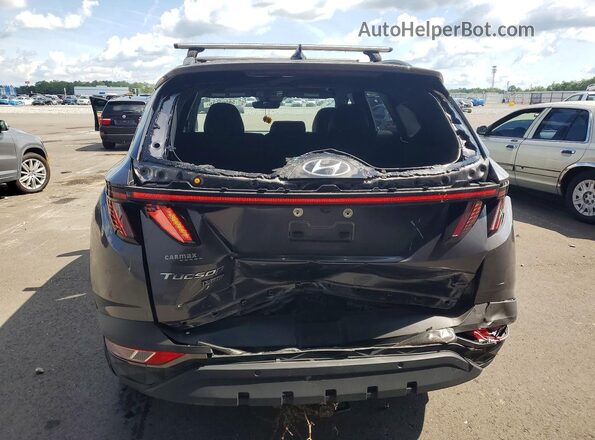 KM8JF3DEXRU280490 2024 HYUNDAI TUCSON Gray უკანა ხედი