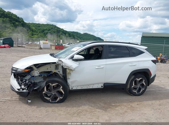 KM8JFCA10NU043034 2022 HYUNDAI TUCSON HYBRID White Rear interior view