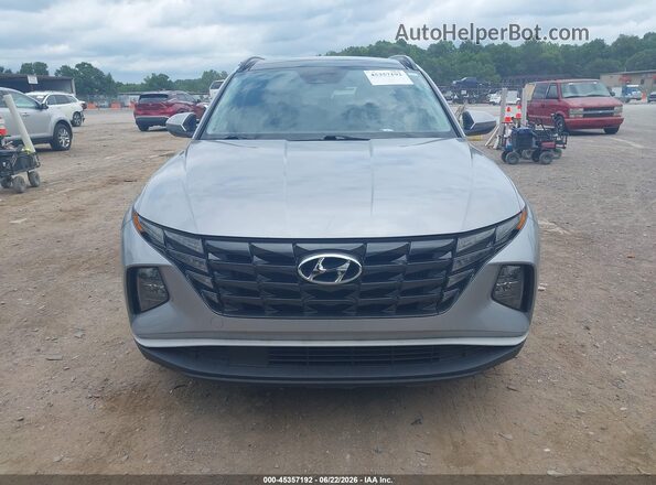 KM8JFCA12NU035100 2022 HYUNDAI TUCSON HYBRID Silver Вид щитка приладів