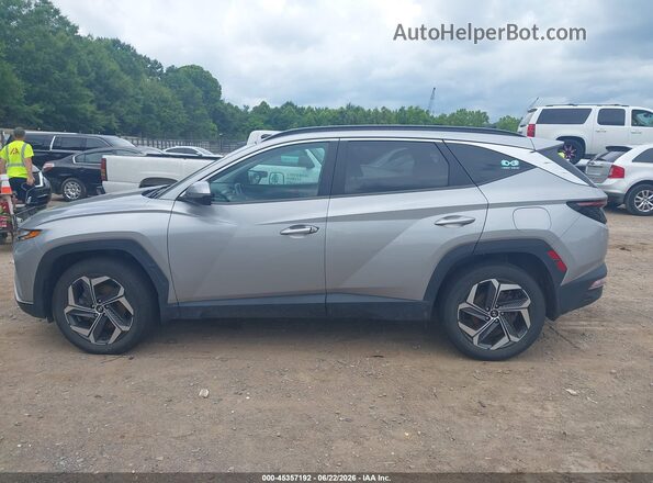 KM8JFCA12NU035100 2022 HYUNDAI TUCSON HYBRID Silver Панорамний вид салону 360°