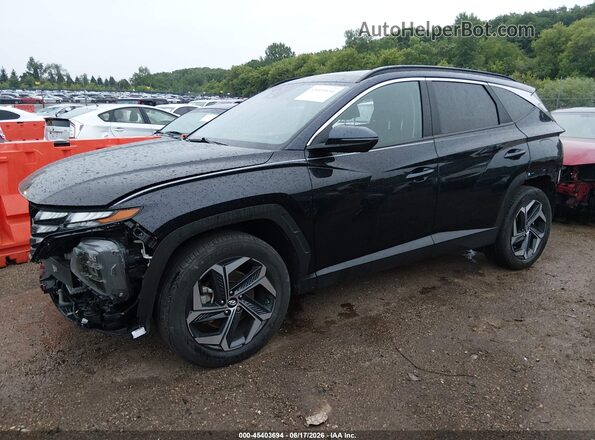 KM8JFCA14PU121740 2023 HYUNDAI TUCSON HYBRID Dark Blue Front left