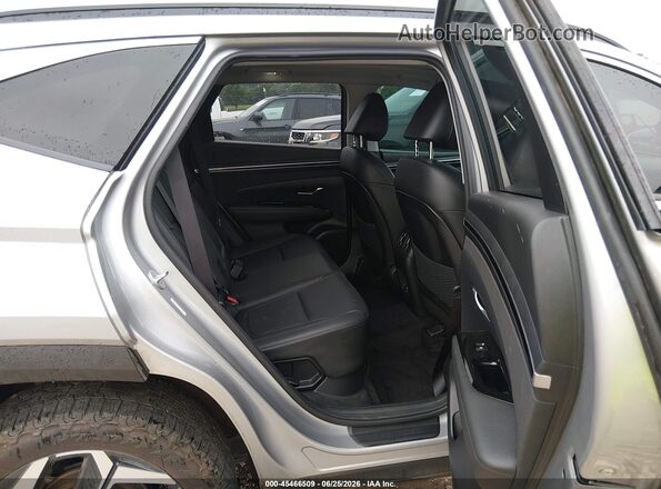 KM8JFCA16PU092077 2023 HYUNDAI TUCSON HYBRID Silver VIN კოდის სტიკერის ხედი