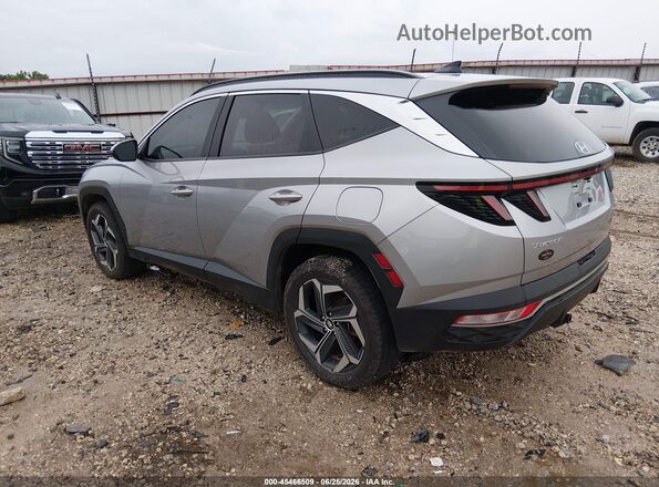 KM8JFCA16PU092077 2023 HYUNDAI TUCSON HYBRID Silver უკანა მარცხენა
