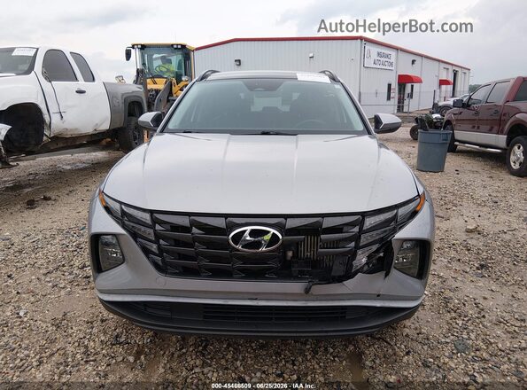 KM8JFCA16PU092077 2023 HYUNDAI TUCSON HYBRID Silver ხელსაწყოთა პანელის ხედი