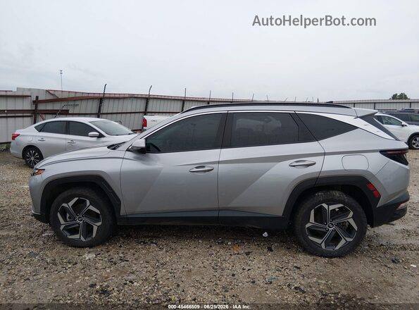 KM8JFCA16PU092077 2023 HYUNDAI TUCSON HYBRID Silver სალონის 360-გრადუსიანი ხედი