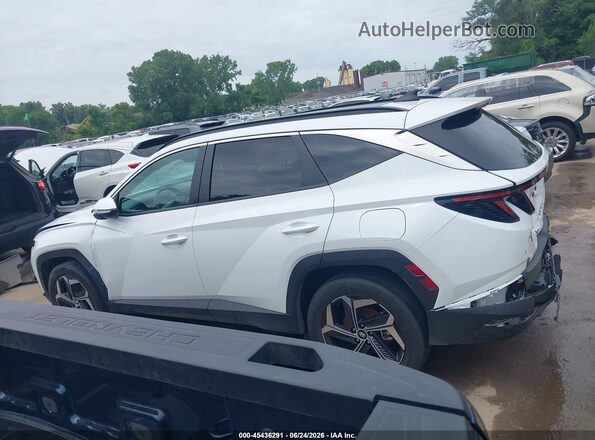 KM8JFCA16PU136126 2023 HYUNDAI TUCSON HYBRID White 360 interior view