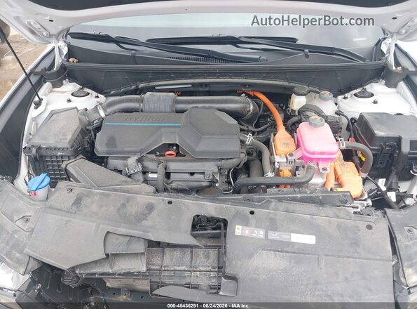 KM8JFCA16PU136126 2023 HYUNDAI TUCSON HYBRID White Rear view