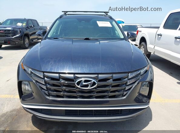 KM8JFCA17NU040955 2022 HYUNDAI TUCSON HYBRID Dark Blue Вид спереду