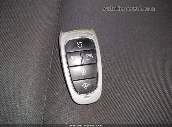KM8JFCA19NU014311 2022 HYUNDAI TUCSON HYBRID Black Dashboard view