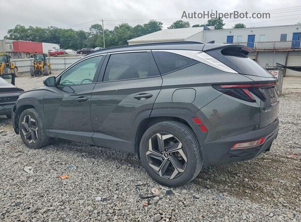 KM8JFCA19PU090632 2023 HYUNDAI TUCSON Green Trasero izquierdo