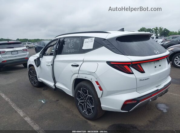 KM8JFCAE7NU124390 2022 HYUNDAI TUCSON Белый Задняя левая четверть