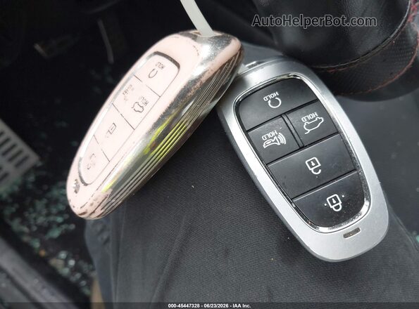 KM8JFCAE7NU124390 2022 HYUNDAI TUCSON Белый Вид панели приборов