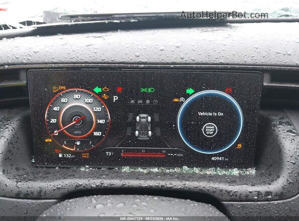 KM8JFCAE7NU124390 2022 HYUNDAI TUCSON Белый Вид задних сидений