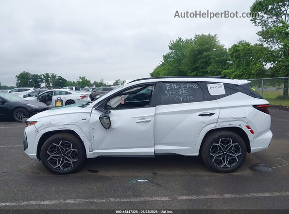 KM8JFCAE7NU124390 2022 HYUNDAI TUCSON Белый Панорамный вид салона 360°
