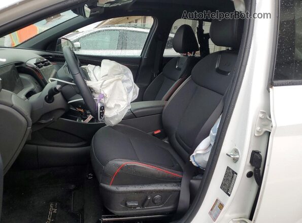 KM8JFCAE9PU174114 2023 HYUNDAI TUCSON White Vista interior delantera