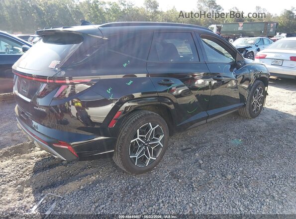 KM8JFCD13RU150158 2024 HYUNDAI TUCSON HYBRID Black Задня права чверть