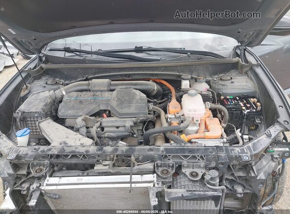 KM8JFCD15RU149142 2024 HYUNDAI TUCSON HYBRID Gray Вид ззаду